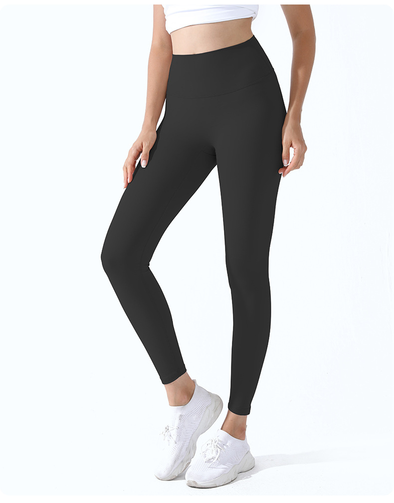 naked feeling yoga workout gym leggings high waist wholesale